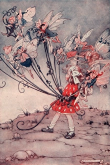 The fairies bound me with their silken chains The fairies bound me with their silken chains