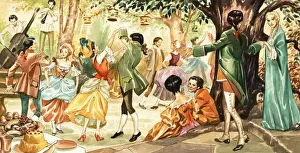 Whimsical Fairy Illustrations Prints: Fairy dance