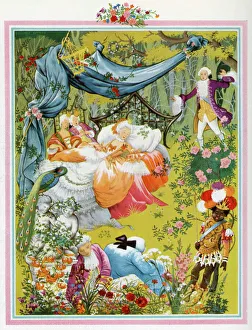 Fairy Tales of Summer - Sleeping Beauty by Pauline Baynes Fairy Tales of Summer - Sleeping Beauty by Pauline Baynes