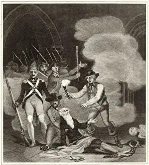 Fall of the Bastille Print, Storming of the Prison