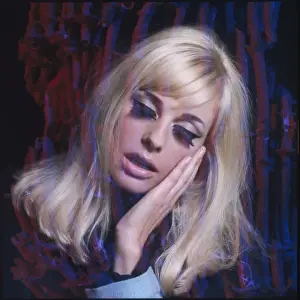 Historical Fashion Models Prints: False Eyelashes 1971