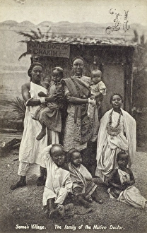 The Family of a Native Doctor, Somalia The Family of a Native Doctor, Somalia