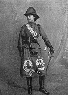Fancy Dress - Miss Dorothy Milne as a Second Balaclava Fancy Dress - Miss Dorothy Milne as a Second Balaclava