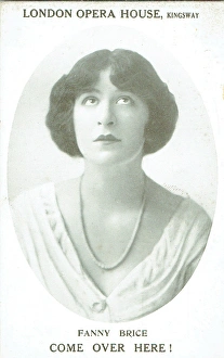 Fanny Brice in Come Over Here by Mizner and Pemberton Fanny Brice in Come Over Here by Mizner and Pemberton