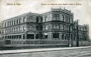 Farbwerke vorm. Meister Lucius & Bruning AG a Chemical and Pharmaceutical Company at Farbwerke vorm. Meister Lucius & Bruning AG a Chemical and Pharmaceutical Company at