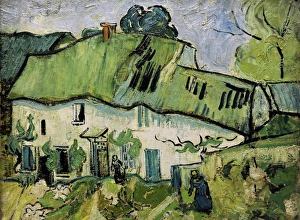 Farm Cottage, 1890, by Vincent van Gogh (1853-1890) Farm Cottage, 1890, by Vincent van Gogh (1853-1890)