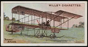 Farman Biplane Print