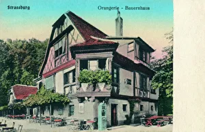 Farmhouse, Orangerie Park, Strassburg (Strasbourg) Farmhouse, Orangerie Park, Strassburg (Strasbourg)