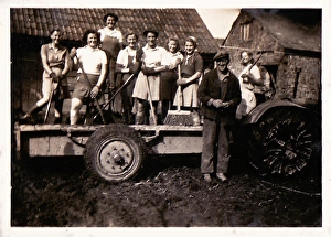 Farming in Devon, from College on trailer Farming in Devon, from College on trailer
