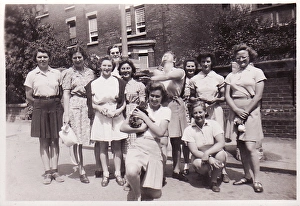 Farming Summer - group standing in street Farming Summer - group standing in street