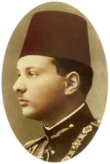 Egyptian Royal Family Prints: Farouk I of Egypt