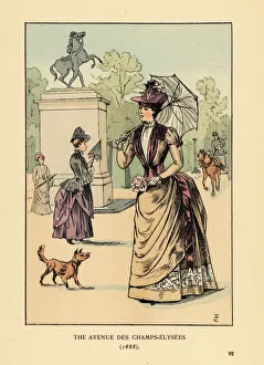 New images august 2021/fashionable woman avenue des champs elysees 1888 New images august 2021/fashionable woman avenue des champs elysees 1888