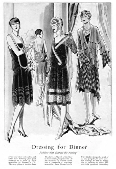 Fashions for Evening and Dinner-Wear Fashions for Evening and Dinner-Wear