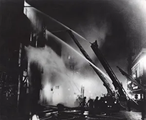 Fatal fire at HMV record store, Oxford Street, London Fatal fire at HMV record store, Oxford Street, London
