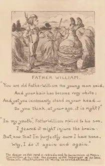 Father William Print, 1910 Wonderland Design