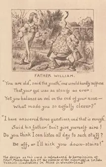 Father William 3 Print, Wonderland Postcard Design, 1910