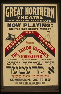 Federal WPA. Theatre Yiddish Unit presents The tailor become Federal WPA. Theatre Yiddish Unit presents The tailor become