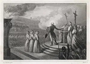 Champ De Mars Paris Prints: Federation, Paris 1790