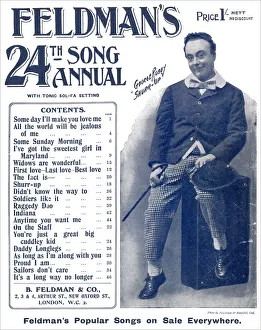 Feldman's 24th Song Annual - George Robey Feldman's 24th Song Annual - George Robey