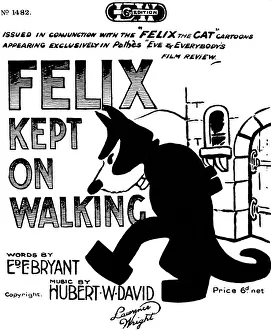 Felix kept on walking - Music Sheet Cover Felix kept on walking - Music Sheet Cover