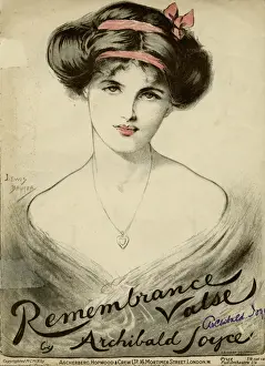 Elegant Young Woman Prints: Female Type / Remembrance