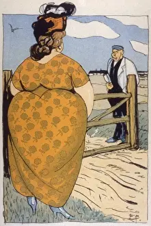 Female Type Well Rounded Print, 1913