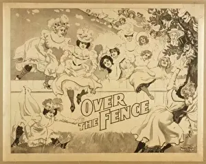 Retro Advertising Posters Prints: Over the fence