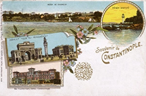 Fenerbahce Lighthouse, Moda-Kadikoy, War Ministry Gate Fenerbahce Lighthouse, Moda-Kadikoy, War Ministry Gate