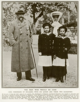 Ferdinand I of Bulgaria with family 1912 Ferdinand I of Bulgaria with family 1912