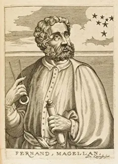 Explorer History Prints: Ferdinand Magellan