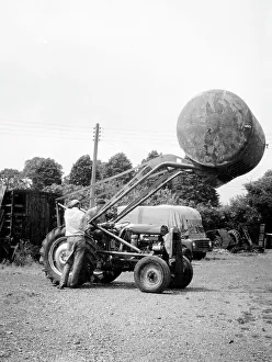 Vintage Tractors Prints: Ferguson tractor
