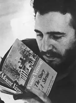 Fidel Castro Prints: Fidel Castro - Mount Vernon Shrine Print 1959