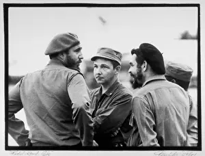 Fidel Castro Prints: Fidel Castro and Che Guevara Print