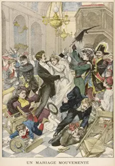 Wedding Day Brawl Print