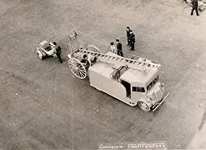 WW2 Firefighting Equipment Prints: Fire Appliance