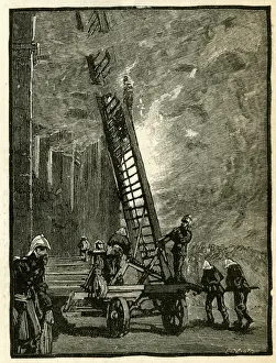 Victorian Fire Brigade Prints: Out with the Fire Brigade