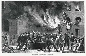 Fire Brigade Equipment Prints: Fire-Fighting