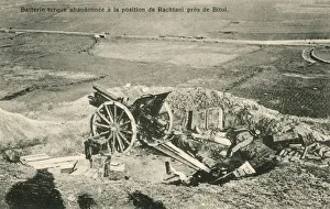 First Balkan War - Abandoned Gun Battery First Balkan War - Abandoned Gun Battery