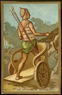 Ancient Transportation Methods Prints: First Chariot