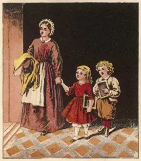 First Day At School Prints: First Day at School 2