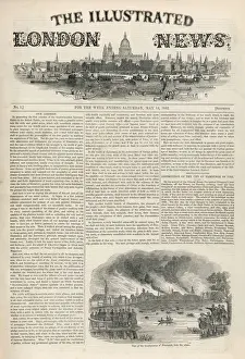 Illustrated London News Archive Prints: The First Iln Front Page