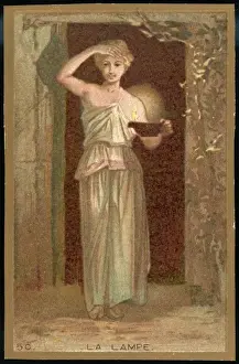 19th Century Technology Prints: FIRST LAMP