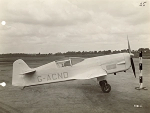 The first Percival E2 Mew Gull, G-ACND The first Percival E2 Mew Gull, G-ACND