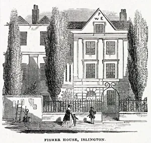 Fisher House, Islington, London. Date: 1845 Fisher House, Islington, London. Date: 1845