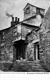 Fishermen's homes, St Ives, Cornwall Fishermen's homes, St Ives, Cornwall