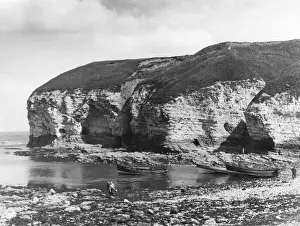Flamborough Head North Landing Print, 1950s