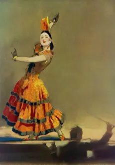 Flamenco Dancer Print