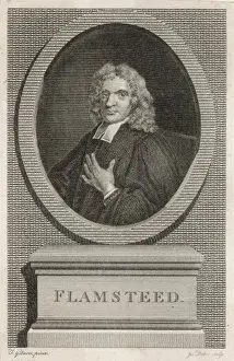 17th Century Astronomy Prints: Flamsteed (Baker)