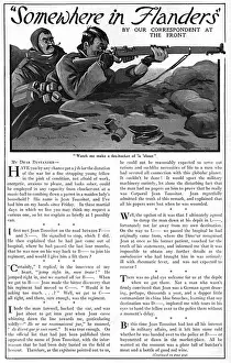 Bruce Bairnsfather Artwork Prints: Somewhere in Flanders