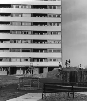 Birmingham Flats Print, 1968